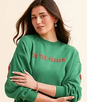 Tis The Season Oversized Pullover
