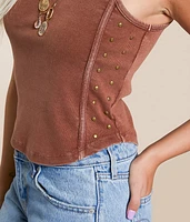 Studded Tank Top