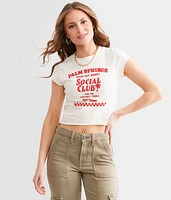 Palm Springs Social Club Cropped T-Shirt