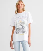 Modish Rebel Steel Road Oversized T-Shirt