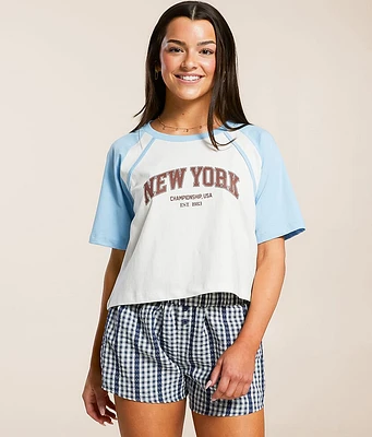 New York Cropped T-Shirt