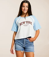New York Cropped T-Shirt