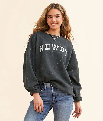 Modish Rebel Howdy Oversized Pullover