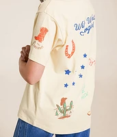 Howdy Tattoo Patch T-Shirt