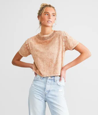Gilded Intent Boxy Cropped T-Shirt