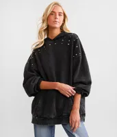 Gilded Intent Stud Hooded Sweatshirt - One Size