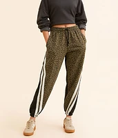 Cheetah Pieced Jogger