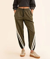Cheetah Pieced Jogger
