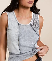 Exposed Seam Tank Top