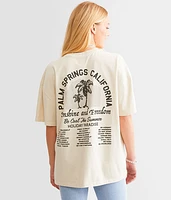 Palm Springs California Oversized T-Shirt