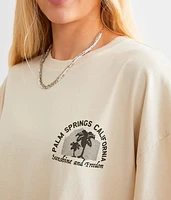 Palm Springs California Oversized T-Shirt