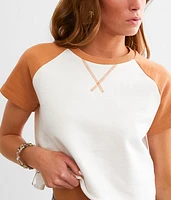 Raglan Cropped T-Shirt