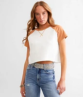 Raglan Cropped T-Shirt
