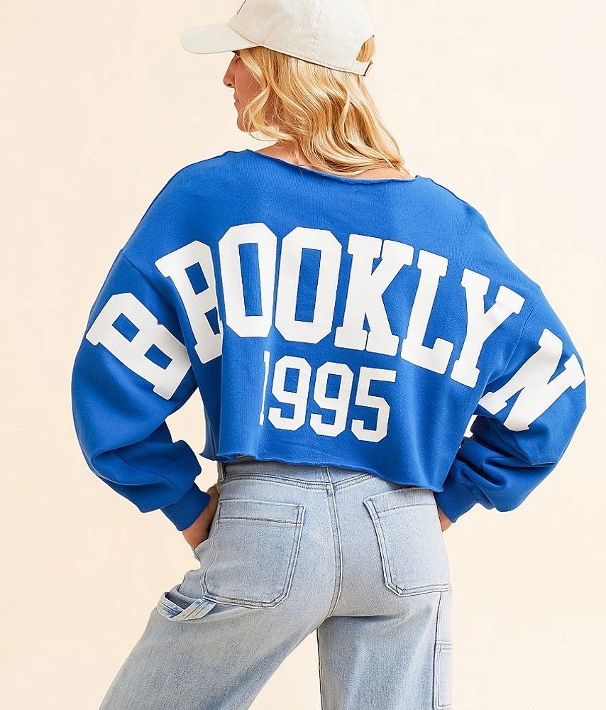 FITZ + EDDI Brooklyn Cropped Pullover