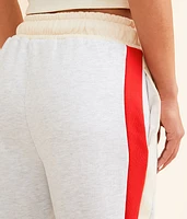 Striped Wide Leg Sweatpant