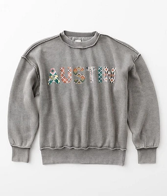 Girls - Austin Patchwork Pullover