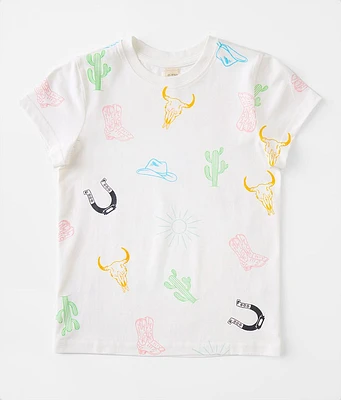Girls - Western T-Shirt
