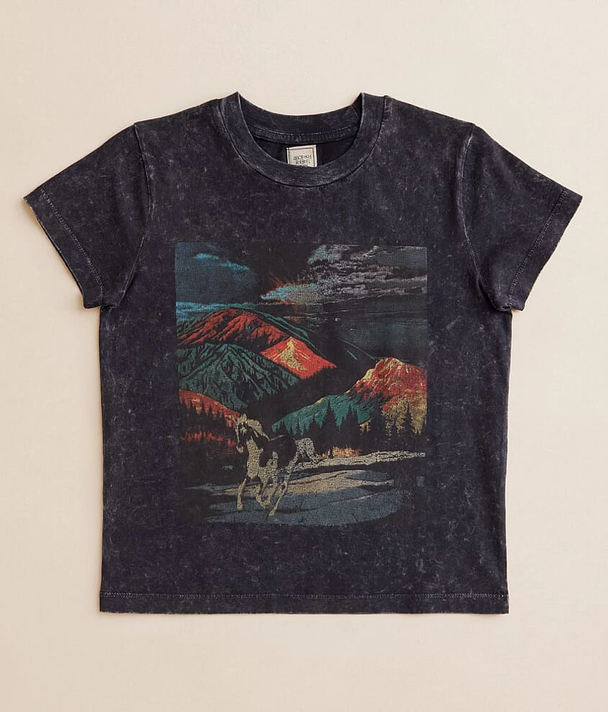 Girls - Mountain Scene T-Shirt