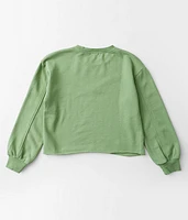 Girls - Glitz Cropped Pullover