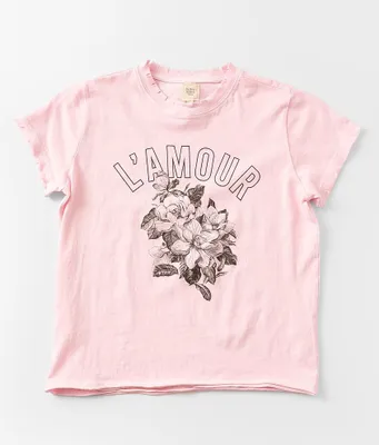 Girls - Modish Rebel L'Amour Flower T-Shirt