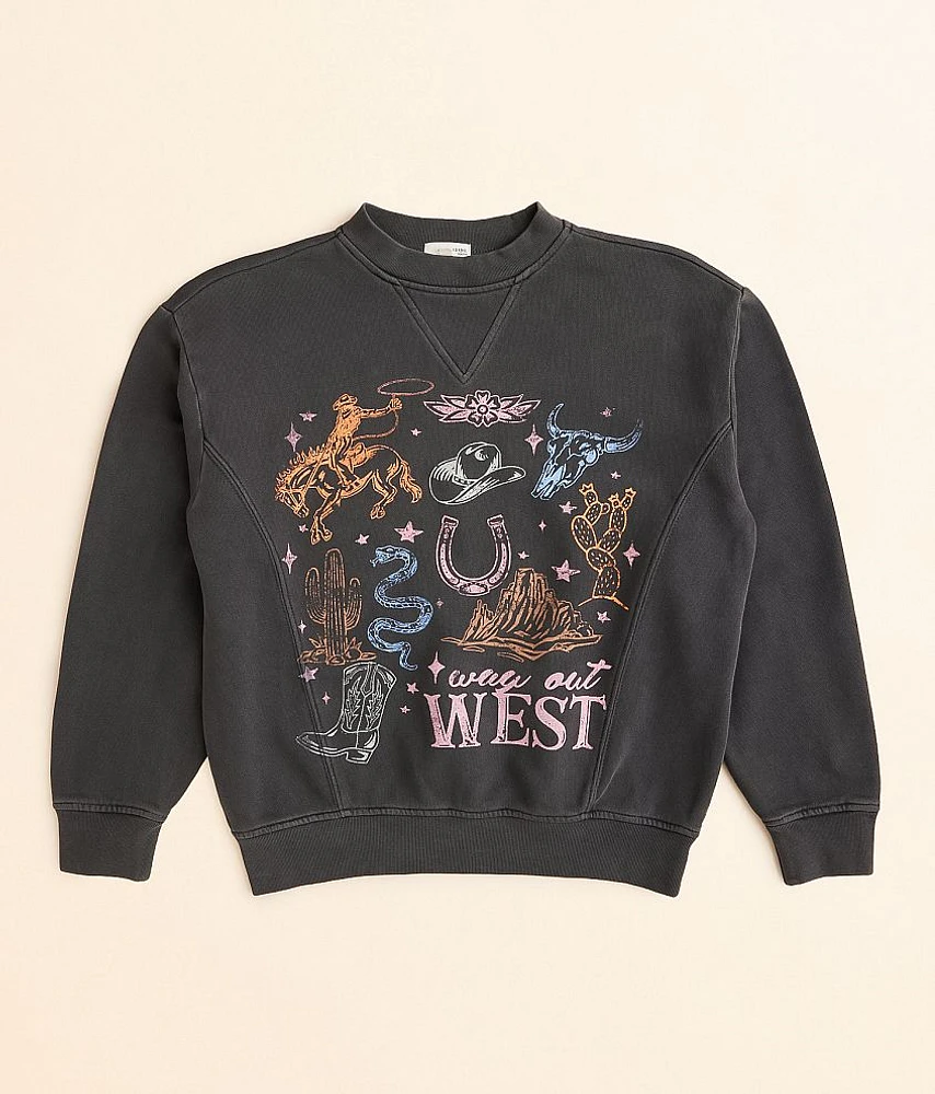 Girls - Modish Rebel Way Out West Pullover