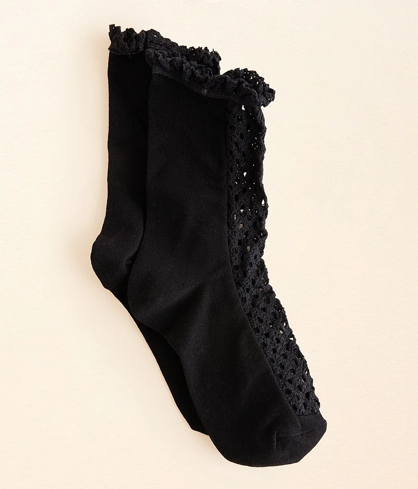 Rubies Crochet Socks