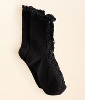 Rubies Crochet Socks
