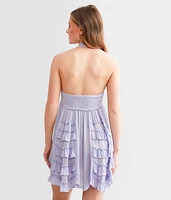 Adella Halter Slip Dress