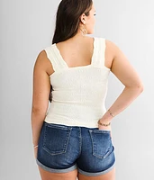 Love Letter Cropped Cami Tank Top