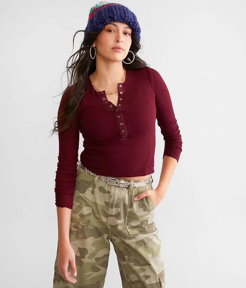 Free People One Of The Girls Henley