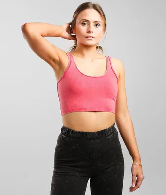 Free People Hot Shot Active Cropped Tank Top