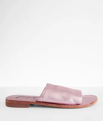 Free People Vicente Leather Slide Sandal