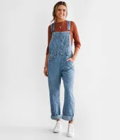 Free People Ziggy Denim Cuffed Overalls