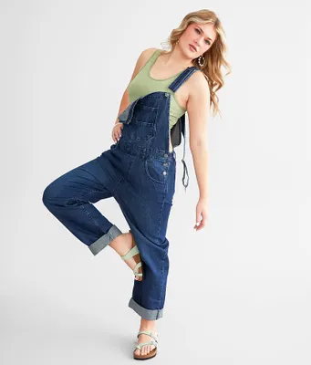 Free People Ziggy Denim Cuffed Overalls