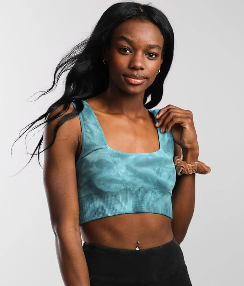 Free People Good Karma Tie Dye Active Brami