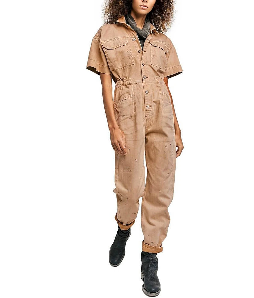 Marci Denim Coverall Jumpsuit