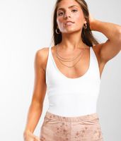 Free People Seamless V-Neck Cami Tank Top