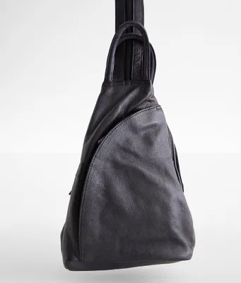 Free People Soho Convertible Leather Sling Backpack