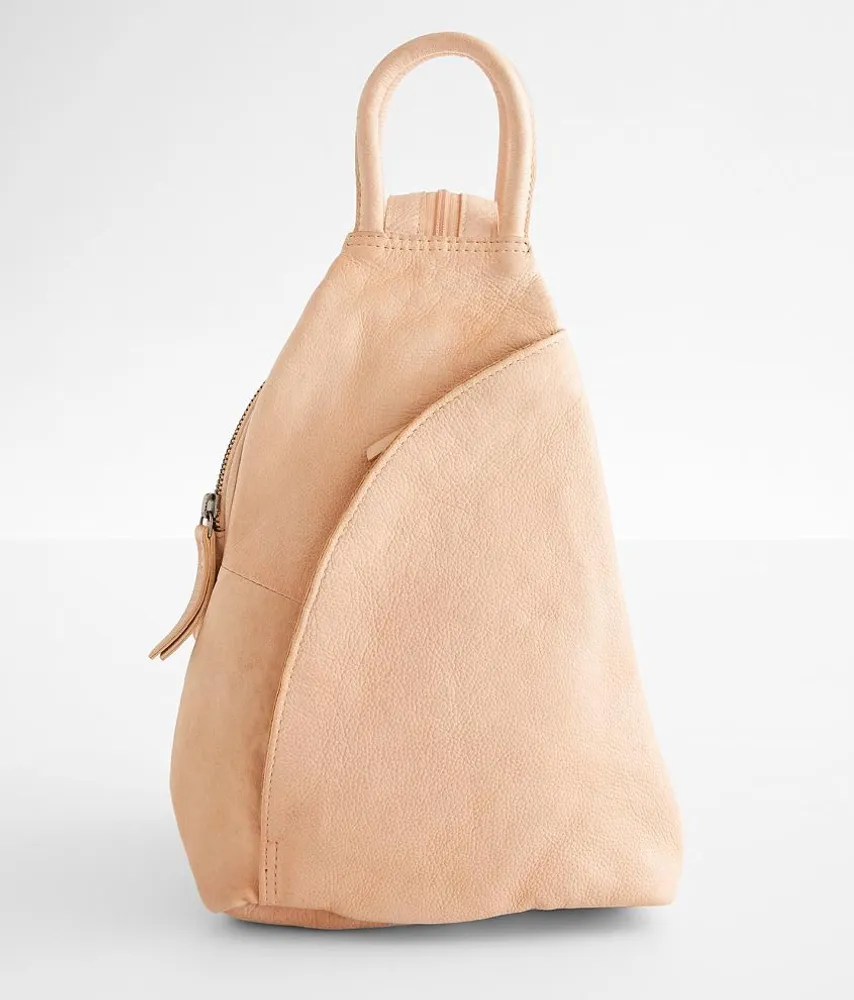 Free People Soho Convertible Leather Sling Backpack