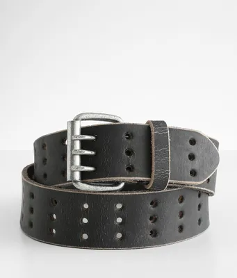 Triple Threat Leather Belt