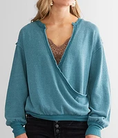 Anyway Surplice Top