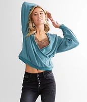 Anyway Surplice Top