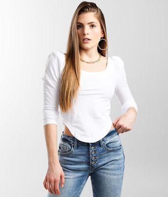 Free People Willow Two-Way Cropped Top