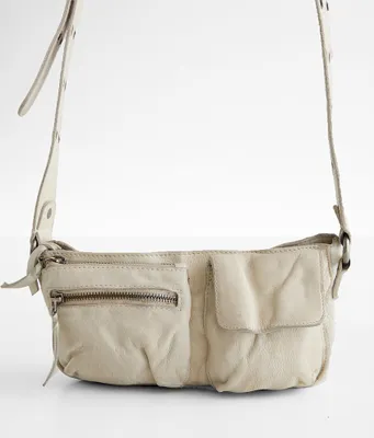 Free People Wade Leather Sling Purse