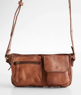 Free People Wade Leather Sling Purse