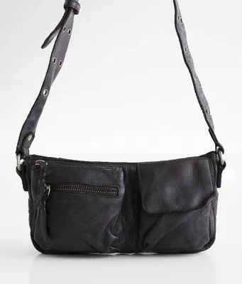Free People Wade Leather Sling Purse