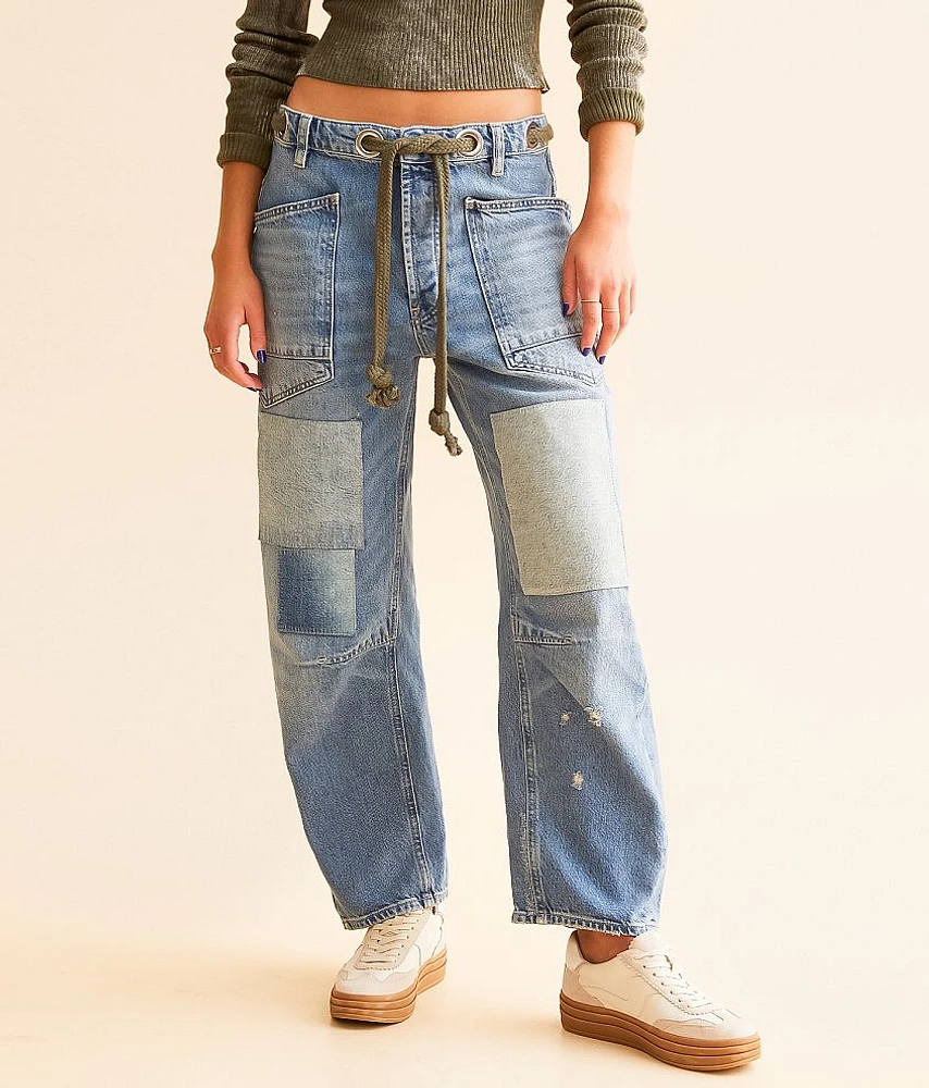 Free People Moxie Low Slung Pull On Jean