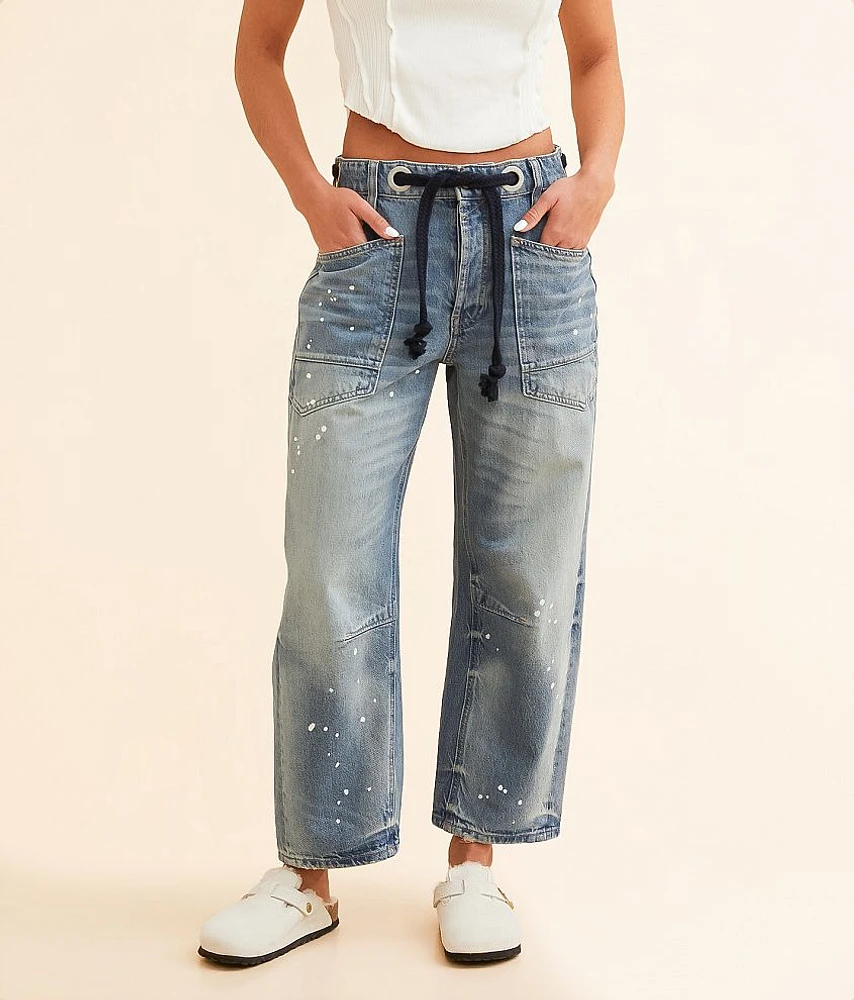 Free People Moxie Low Slung Pull On Jean