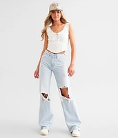 Tinsley Baggy High Rise Straight Jean