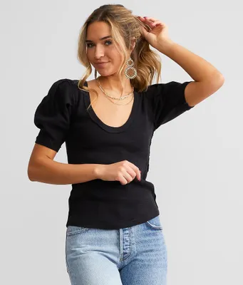 Free People Papaya T-Shirt